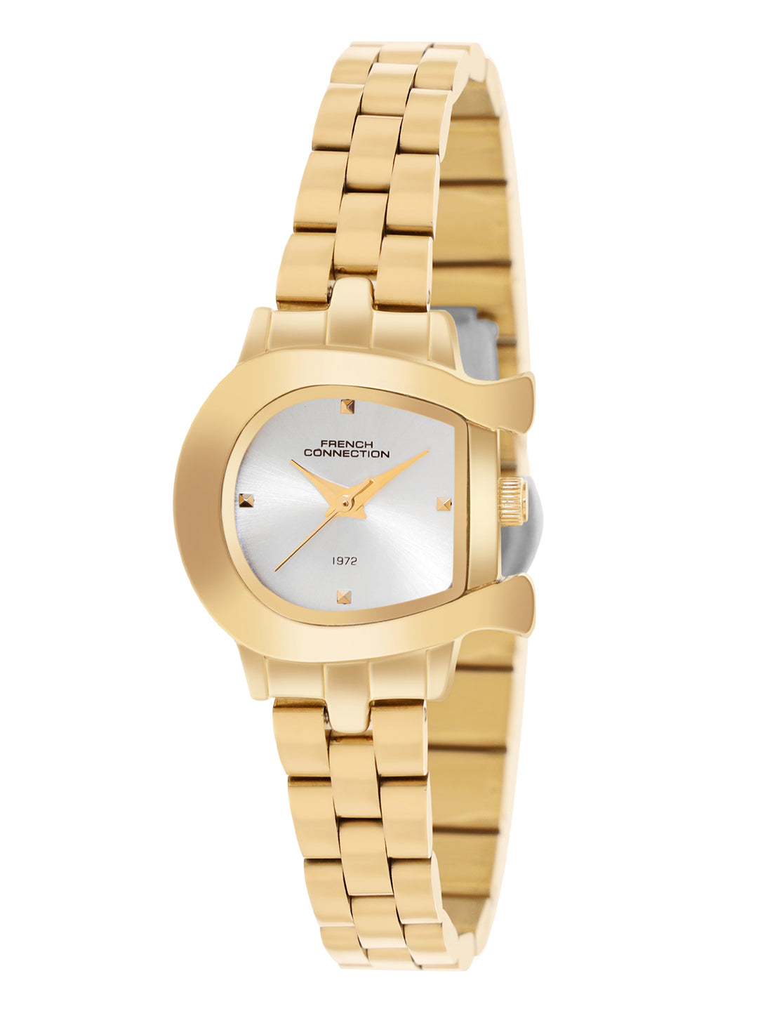French Connection Silver Dial Analog Watch for Women's - FCH19GM