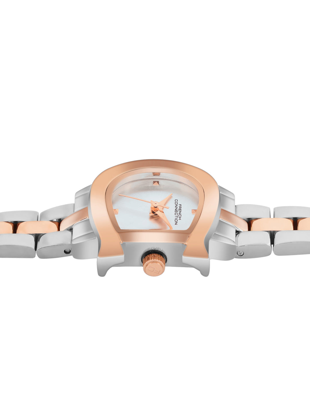 French Connection Silver Dial Analog Watch for Women's - FCH19SRTM