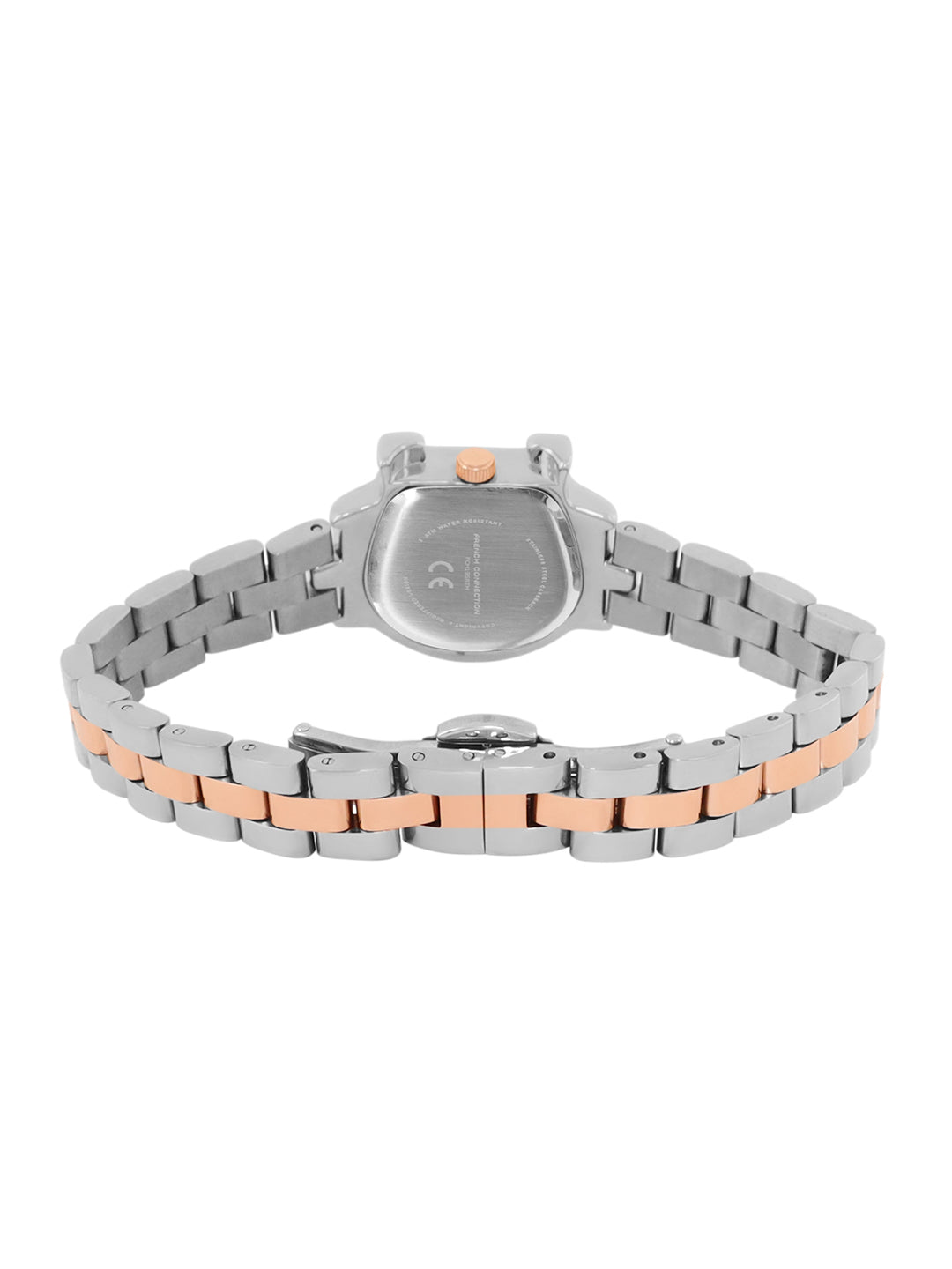 French Connection Silver Dial Analog Watch for Women's - FCH19SRTM
