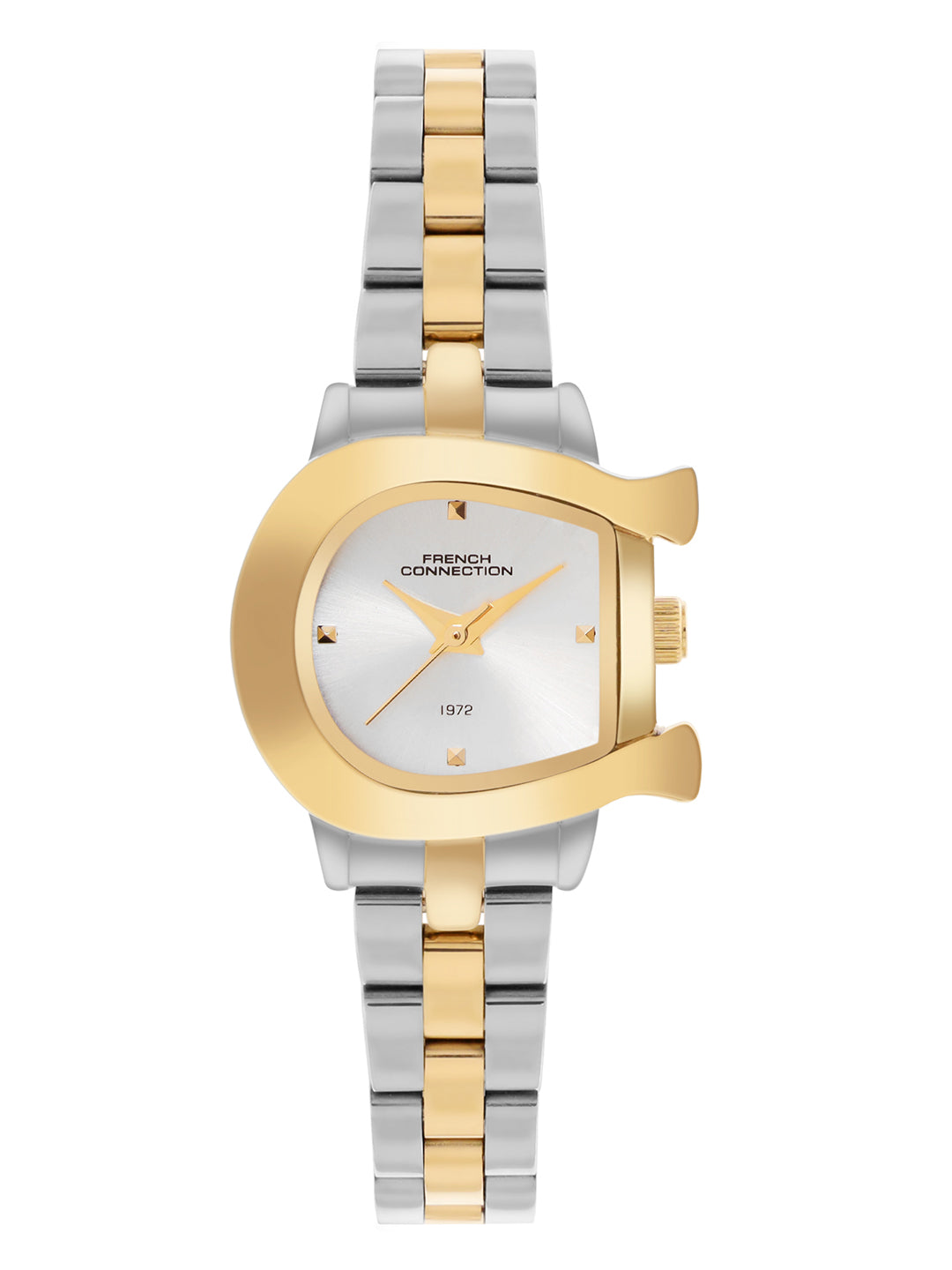 French Connection Silver Dial Analog Watch for Women's - FCH19STM