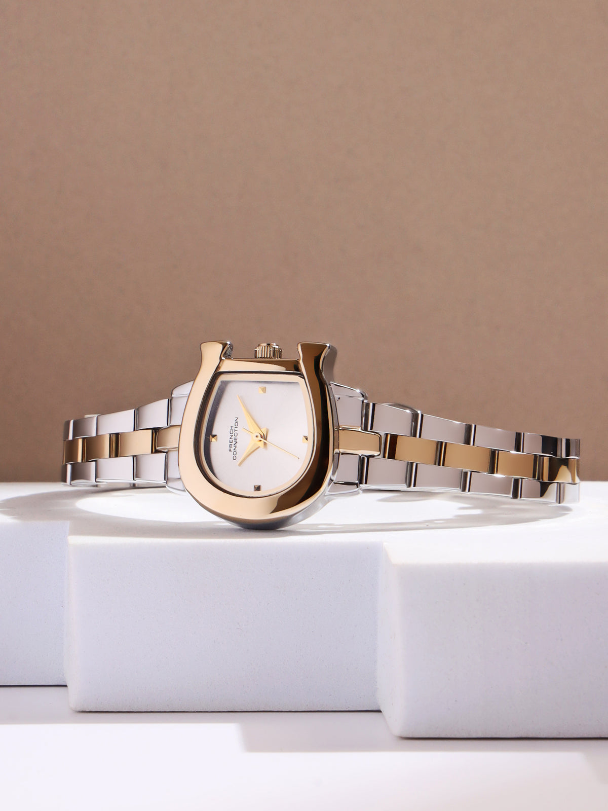 French Connection Silver Dial  Analog Watch for Women's - FCH19STM