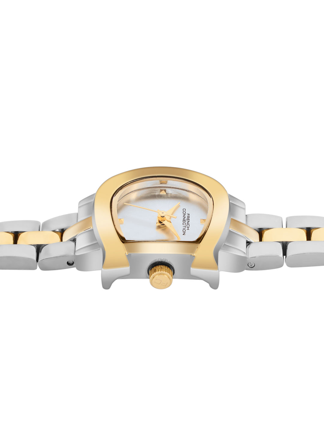French Connection Silver Dial Analog Watch for Women's - FCH19STM