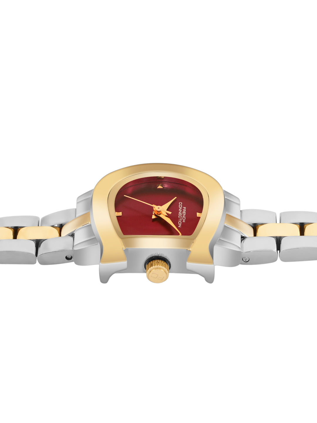French Connection Maroon Dial Analog Watch for Women's - FCH19TM