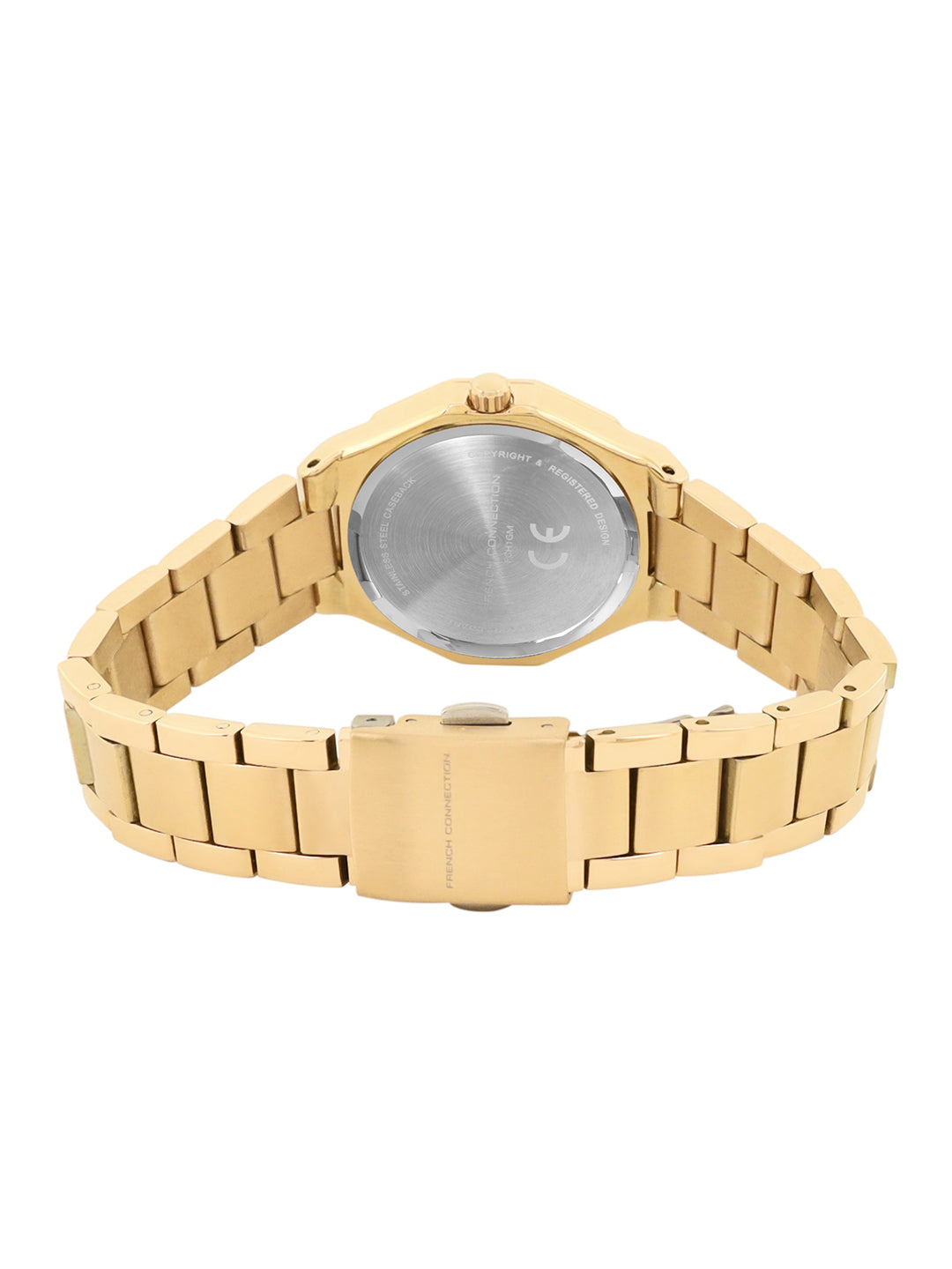 French Connection Silver Dial Analog Watch for Women's - FCH1GM