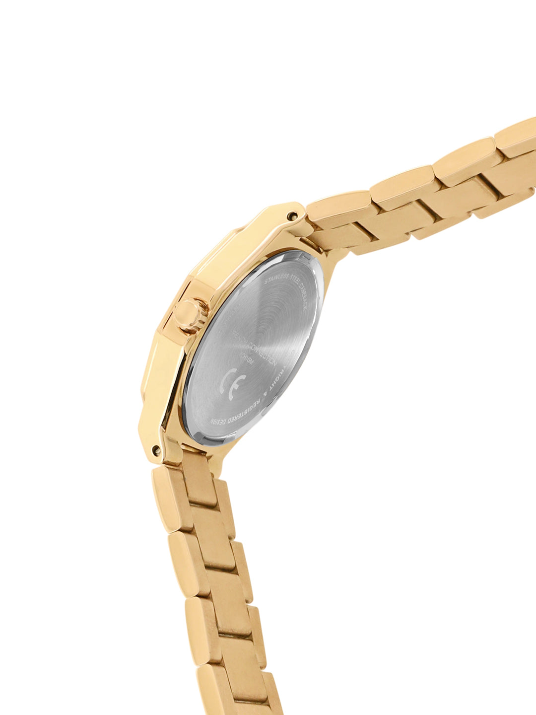 French Connection Silver Dial Analog Watch for Women's - FCH1GM