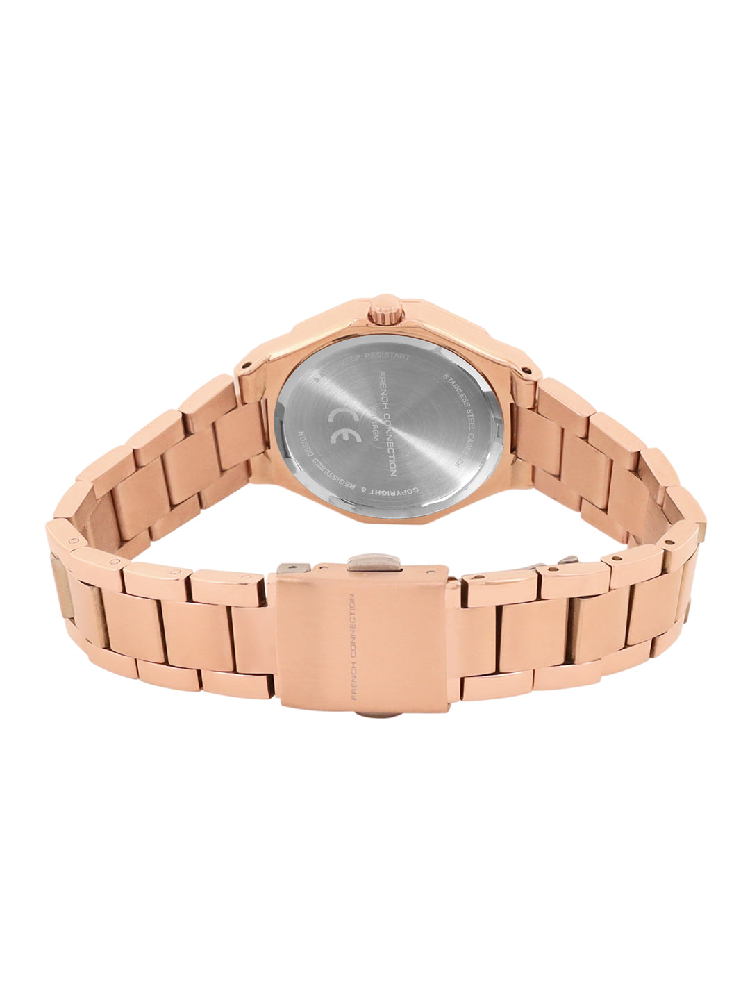 French Connection Silver Dial Analog Watch for Women's - FCH1RGM
