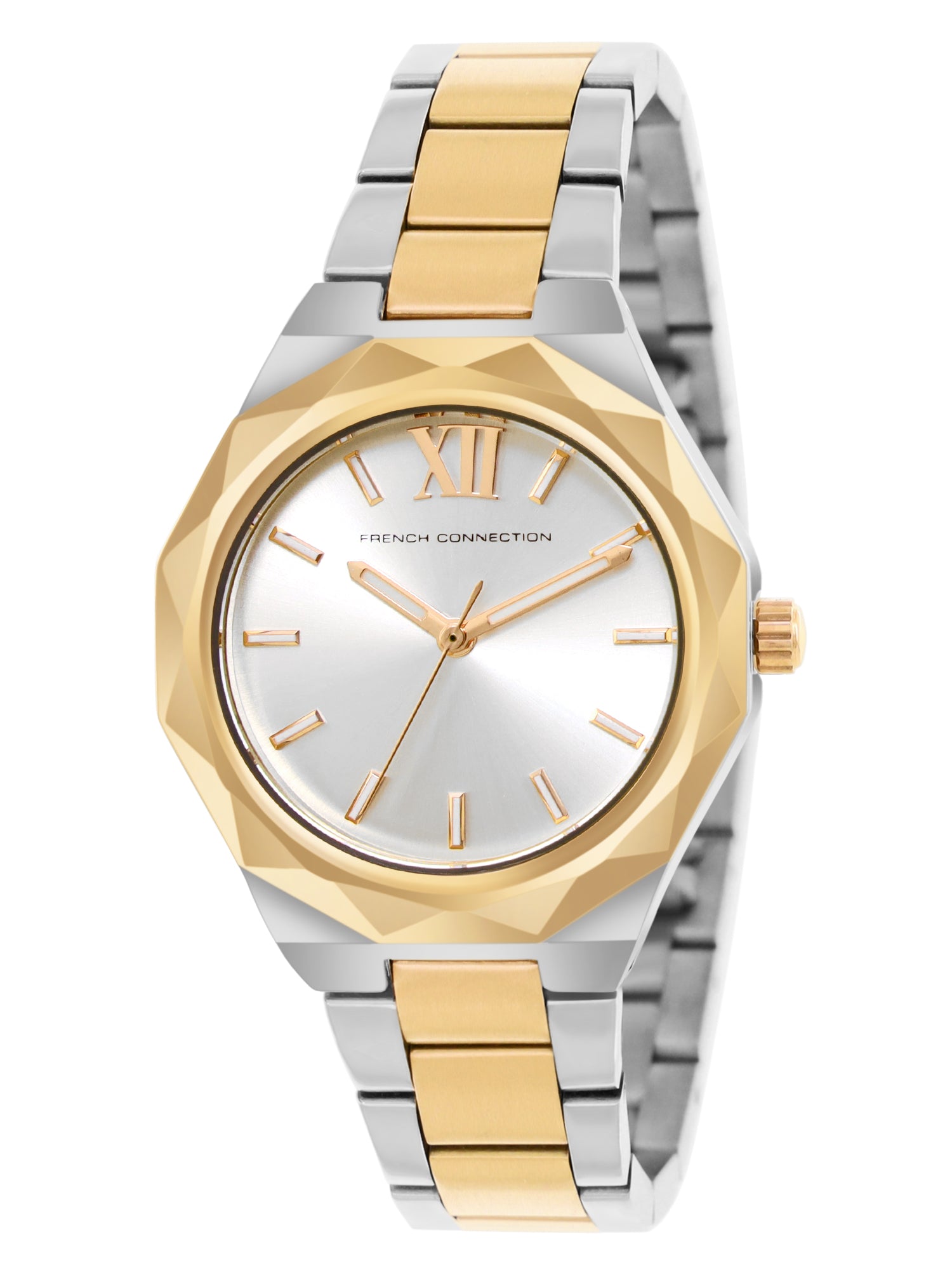 French Connection Silver Dial Analog Watch for Women's - FCH1TM