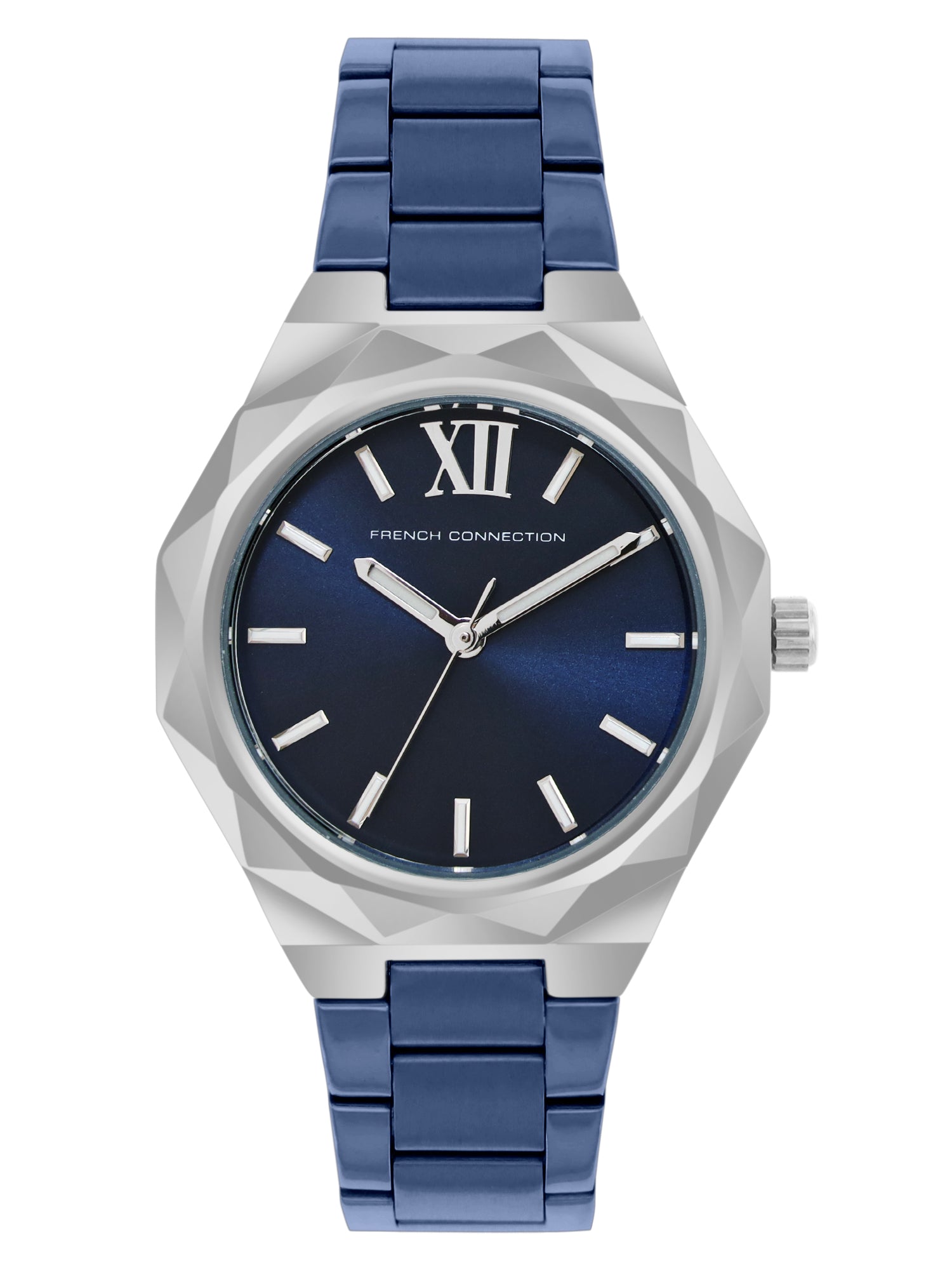 French Connection Blue Dial Analog Watch for Women's - FCH1UM