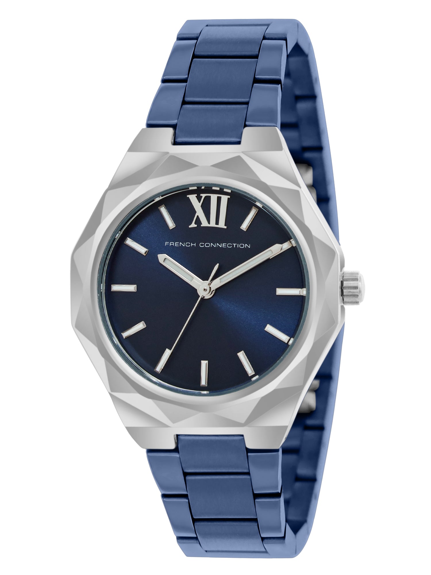 French Connection Blue Dial Analog Watch for Women's - FCH1UM