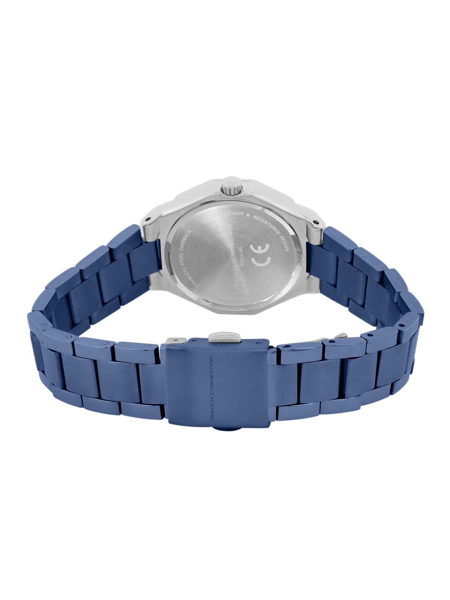 French Connection Blue Dial Analog Watch for Women's - FCH1UM