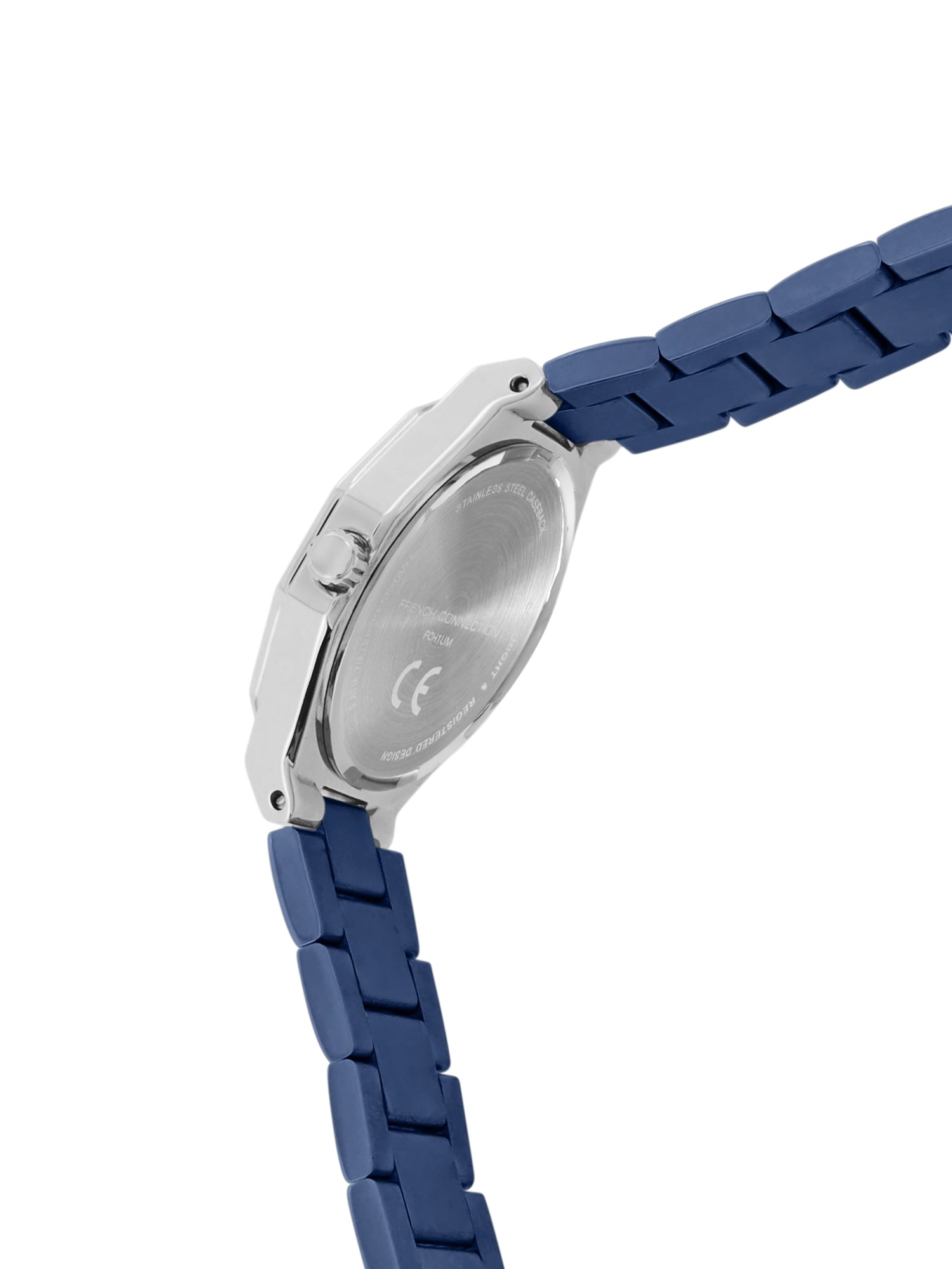 French Connection Blue Dial Analog Watch for Women's - FCH1UM