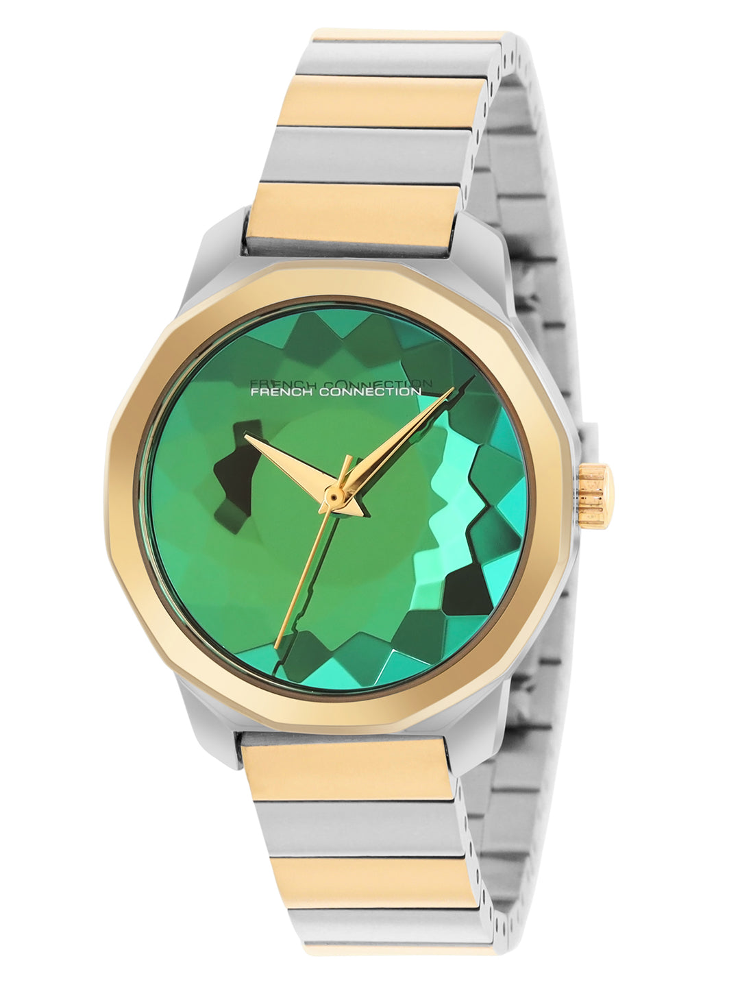 French Connection Analog Green Dial Women's Watch-FCH2TM