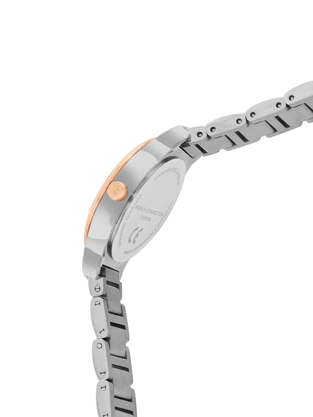French Connection Pink Dial Analog Watch for Women's - FCH7RTM