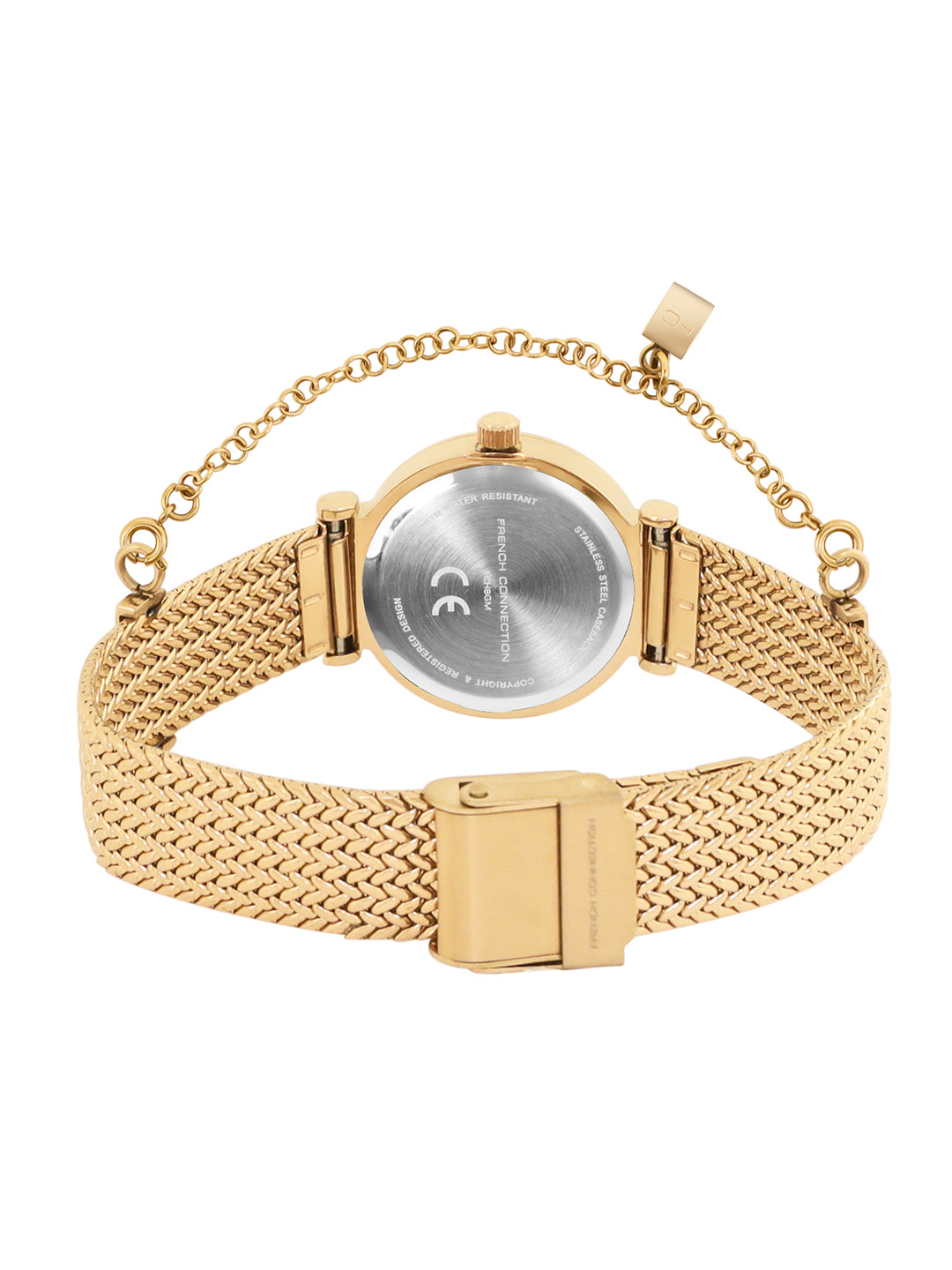 French Connection Brown Dial Analog Watch for Women's - FCH8GM
