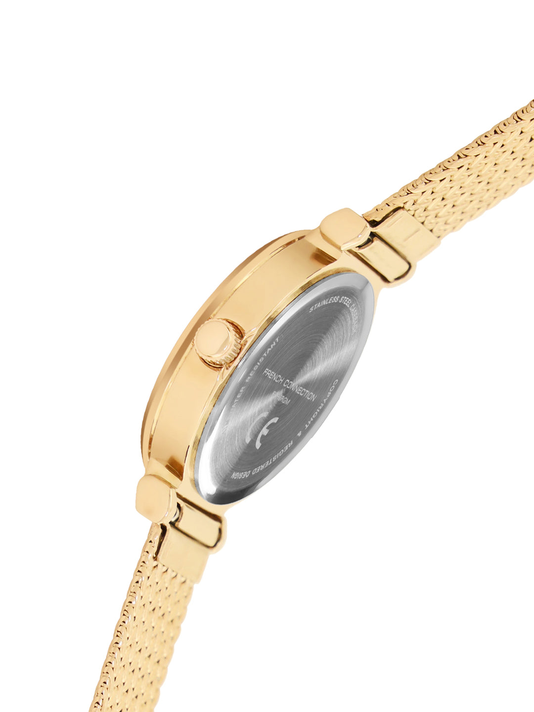 French Connection Brown Dial Analog Watch for Women's - FCH8GM