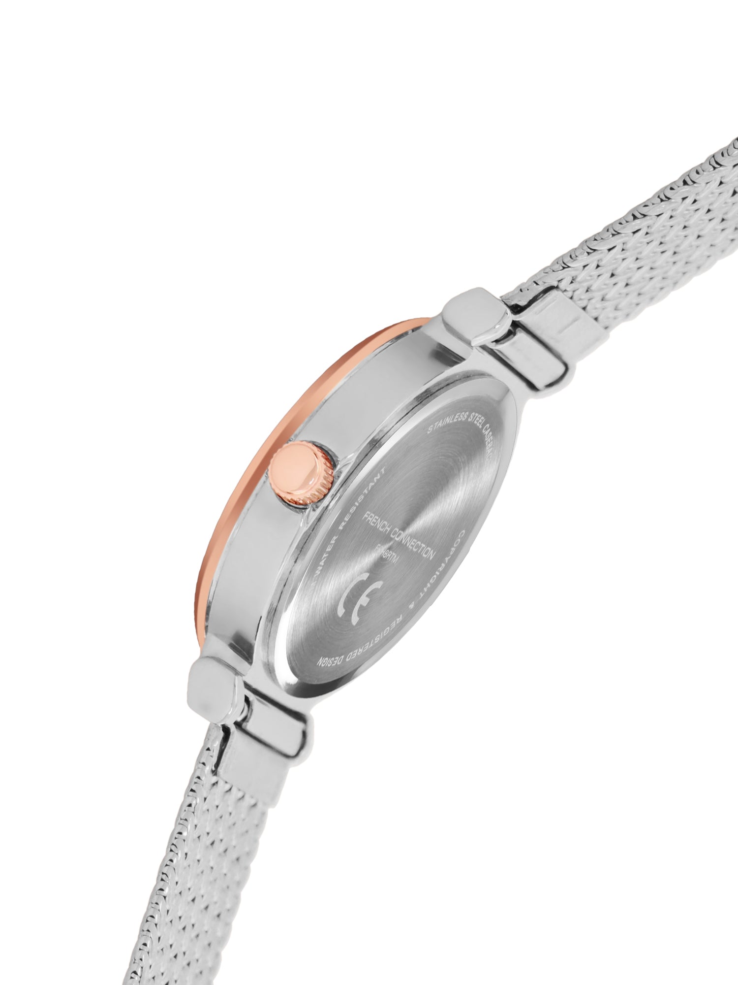 French Connection Blue Dial Analog Watch for Women's - FCH8RTM