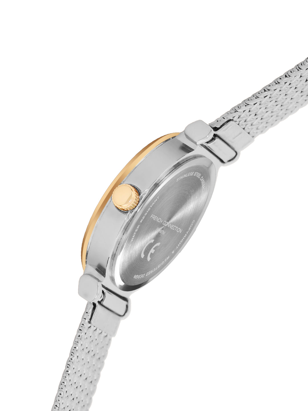 French Connection White Dial Analog Watch for Women's - FCH8TM