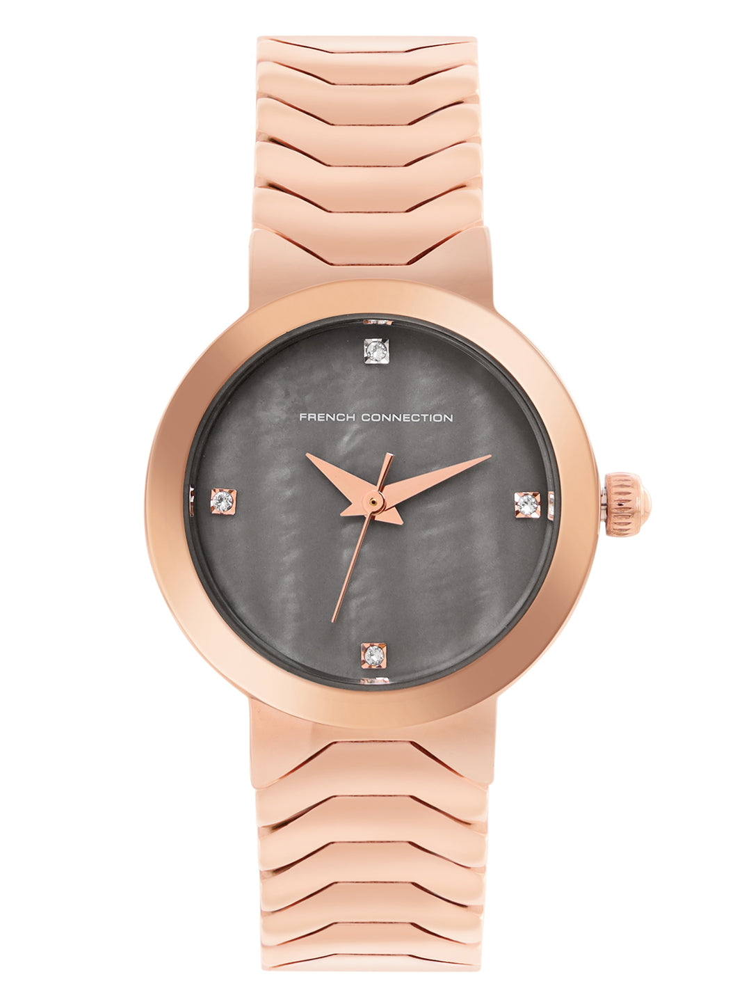 French Connection Grey Dial Analog Watch for Women's - FCH9RGM