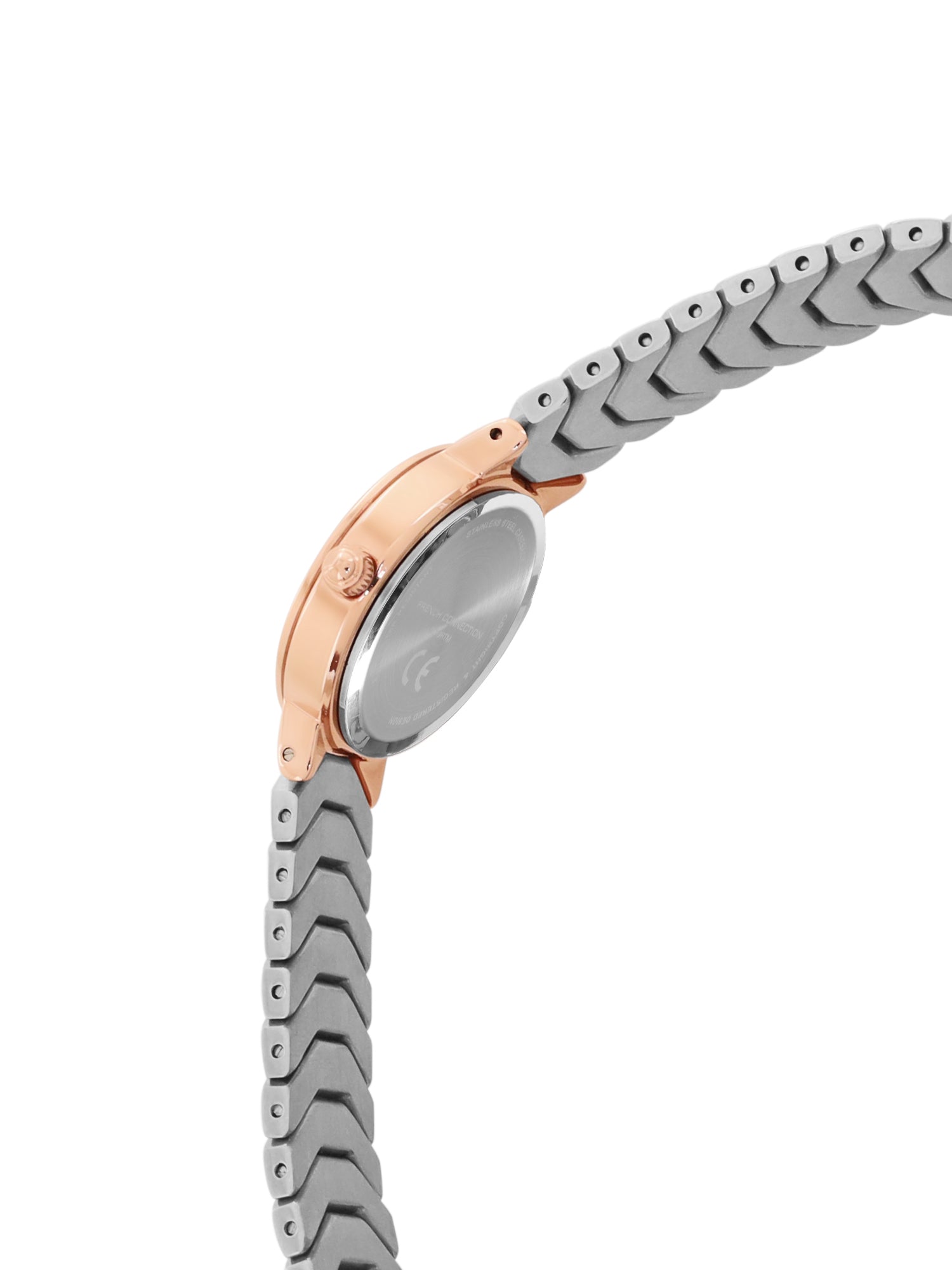 French Connection White Dial Analog Watch for Women's - FCH9RTM