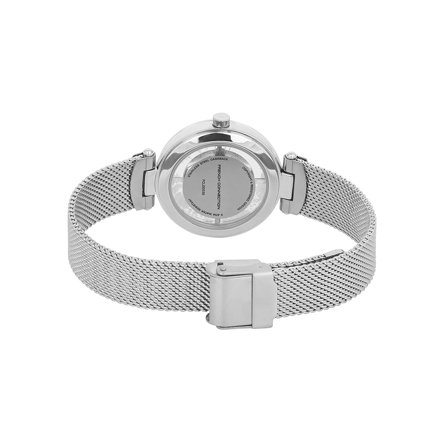 French Connection Analog Silver Dial Women's Watch-FCL0003E