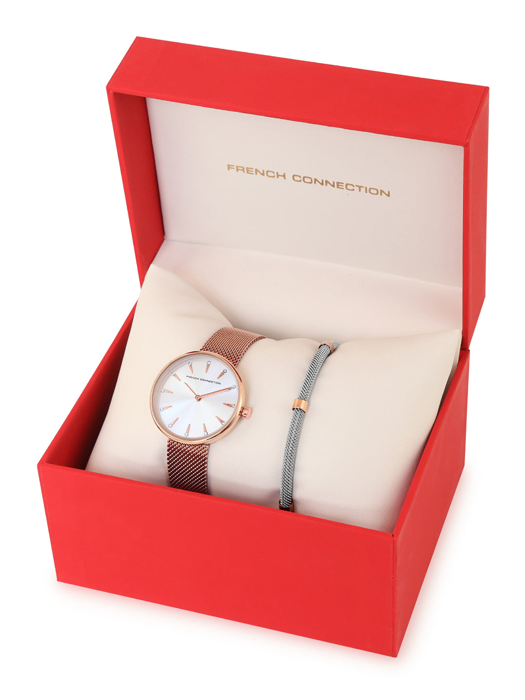 French Connection Analog Silver Dial Women's Watch FCL22-D