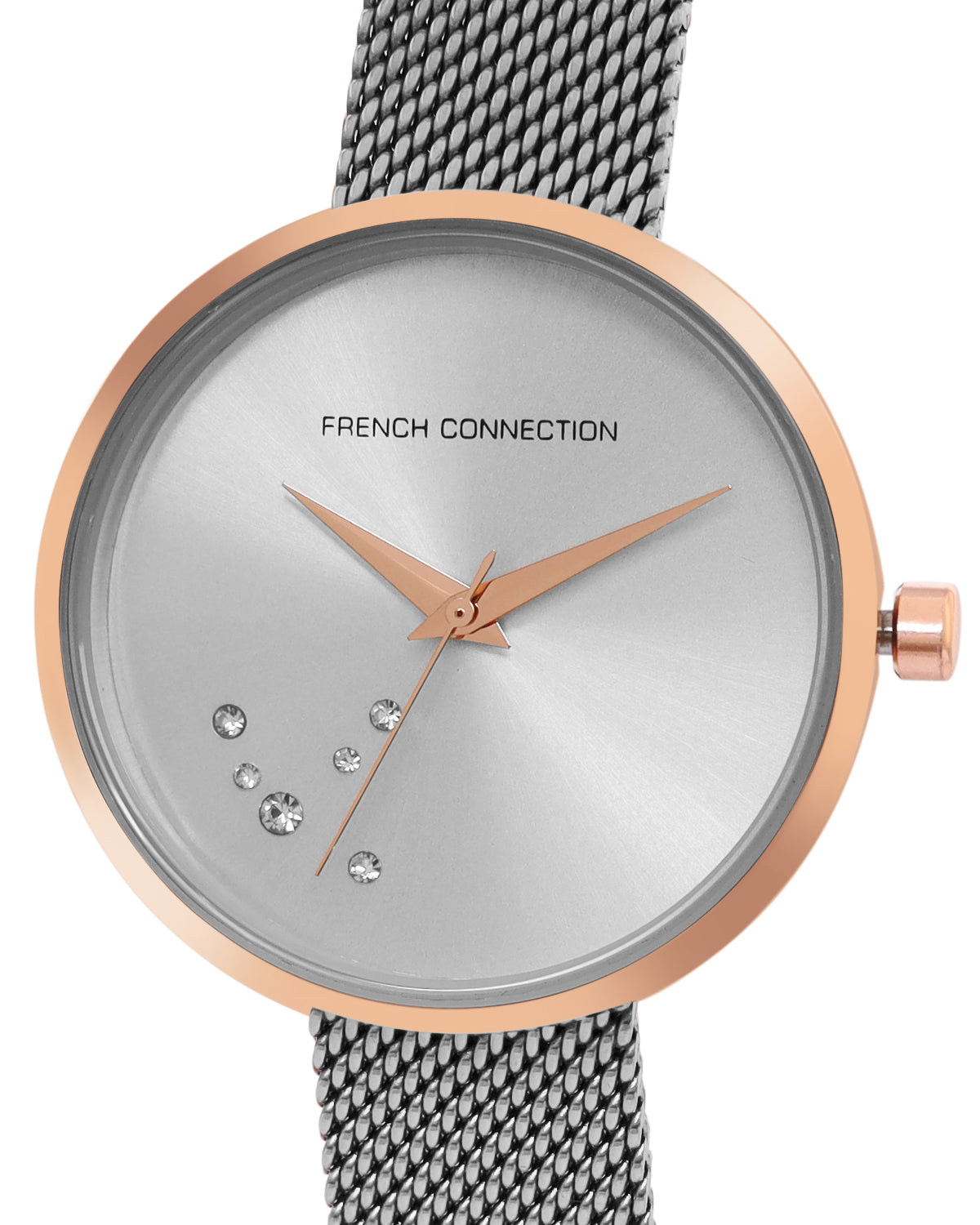 French Connection Analog Silver Dial Women's Watch-FCL23-E