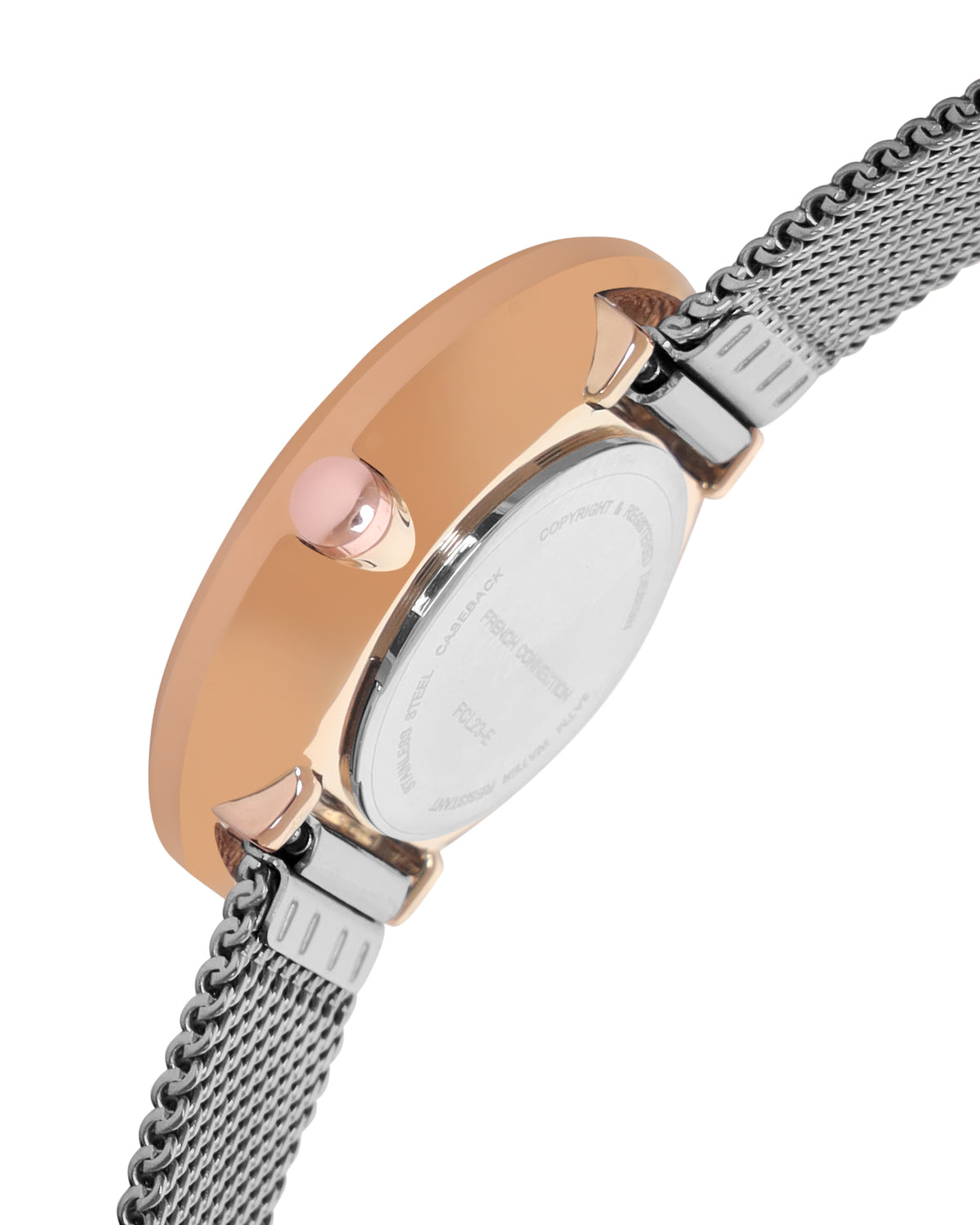 French Connection Analog Silver Dial Women's Watch-FCL23-E