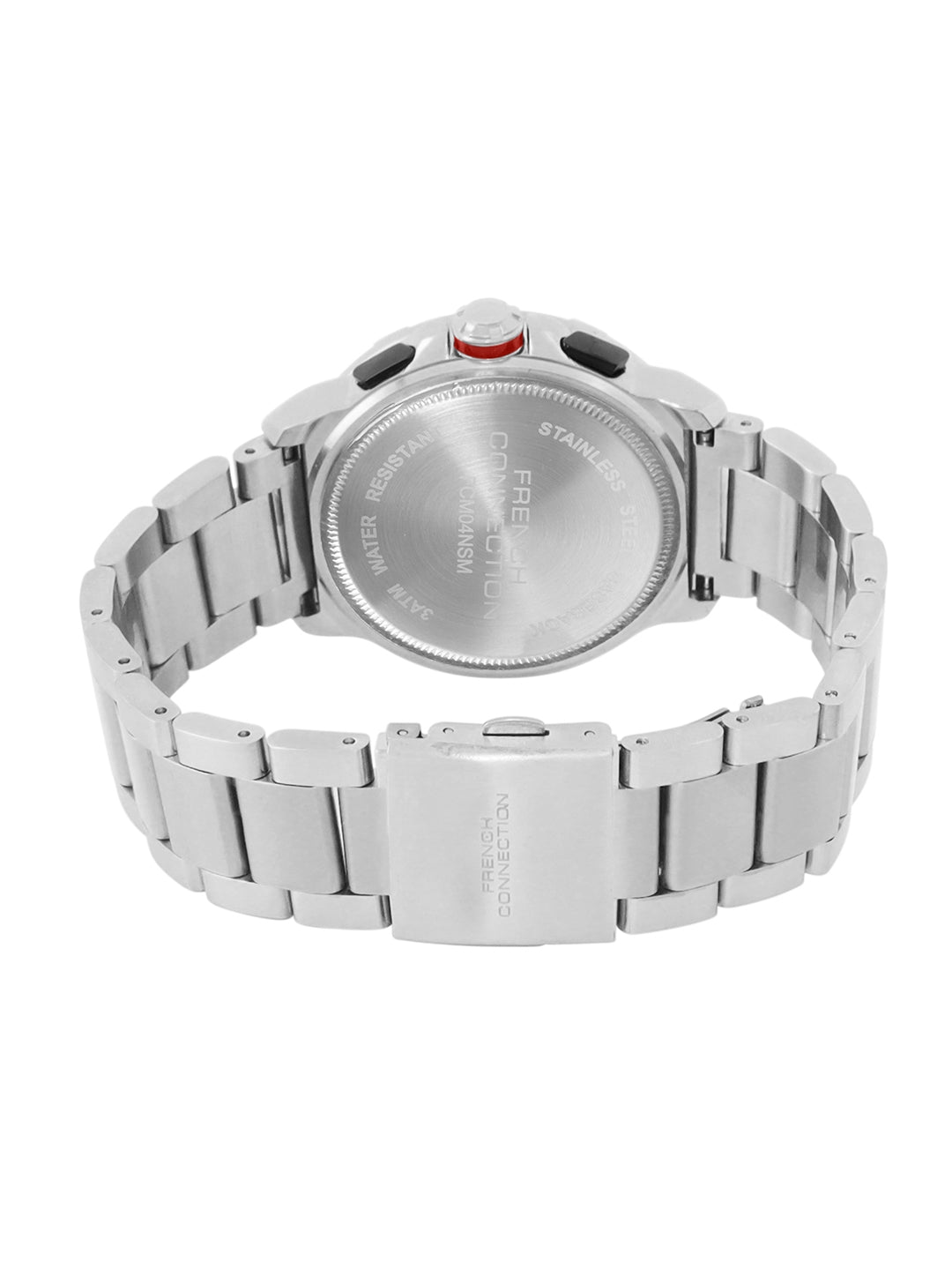 French Connection Green Dial Chronograph Date Watch for Men's - FCM04NSM