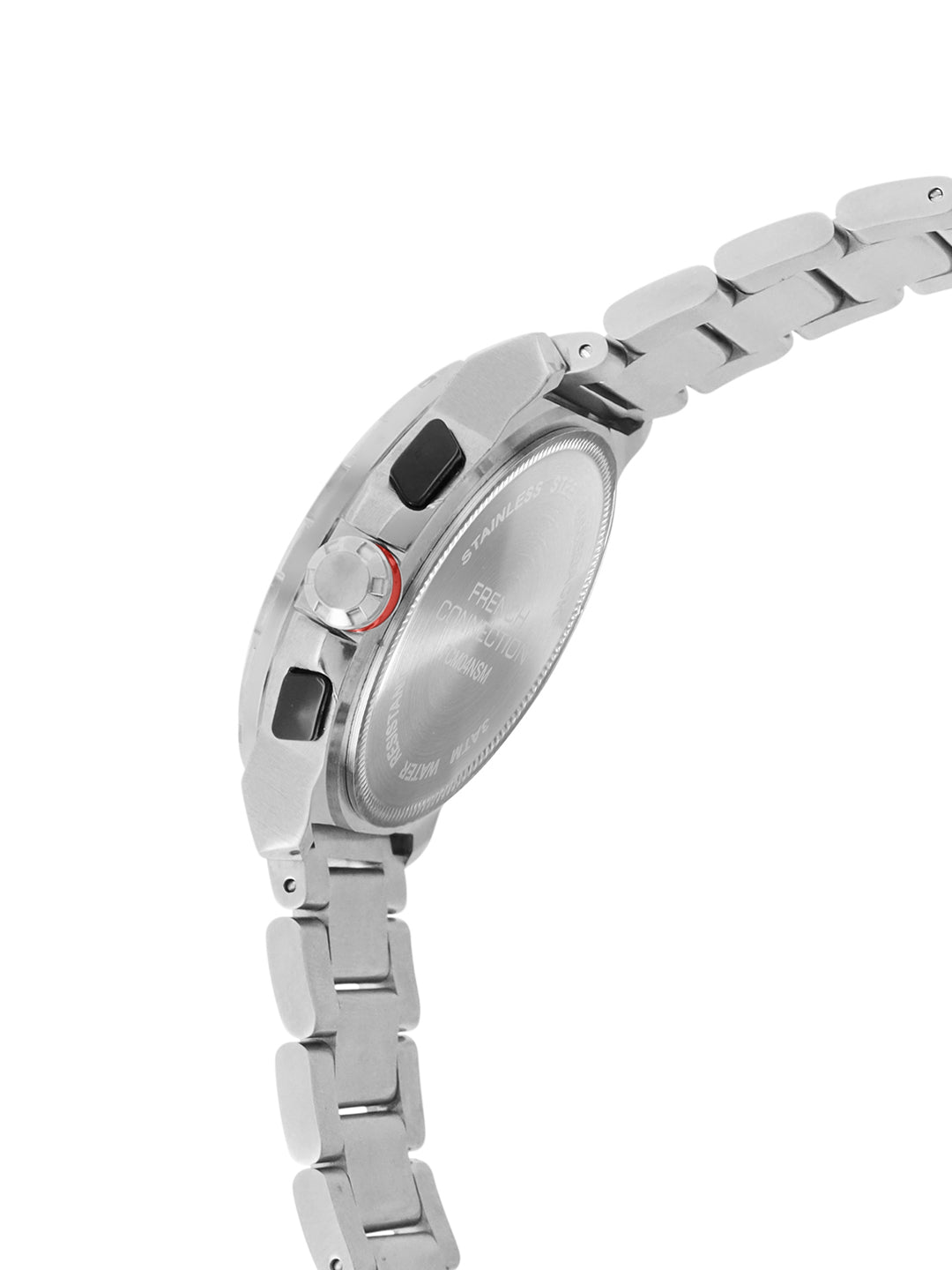 French Connection Green Dial Chronograph Date Watch for Men's - FCM04NSM