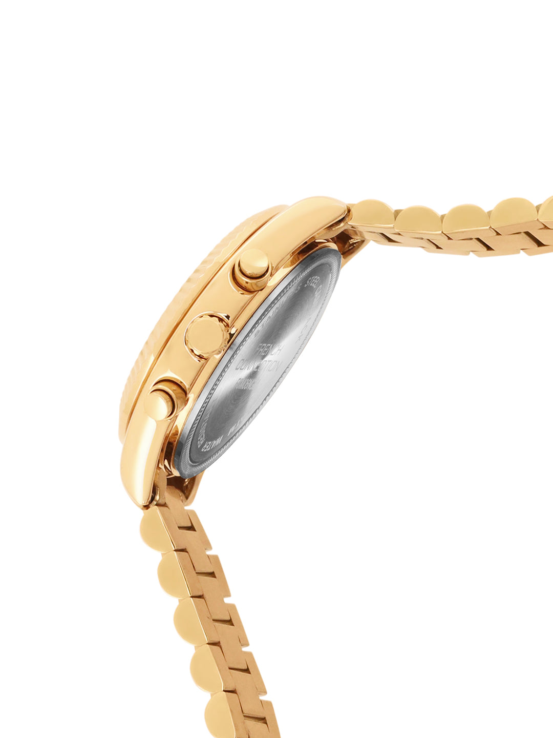 French Connection Green Dial Chronograph Watch for Women's - FCM06NGM