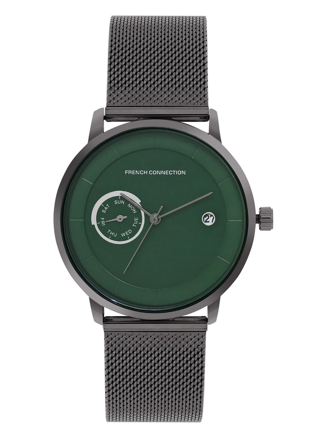 French Connection FCN00025D Picasa Green Dial Men's Analog Watch