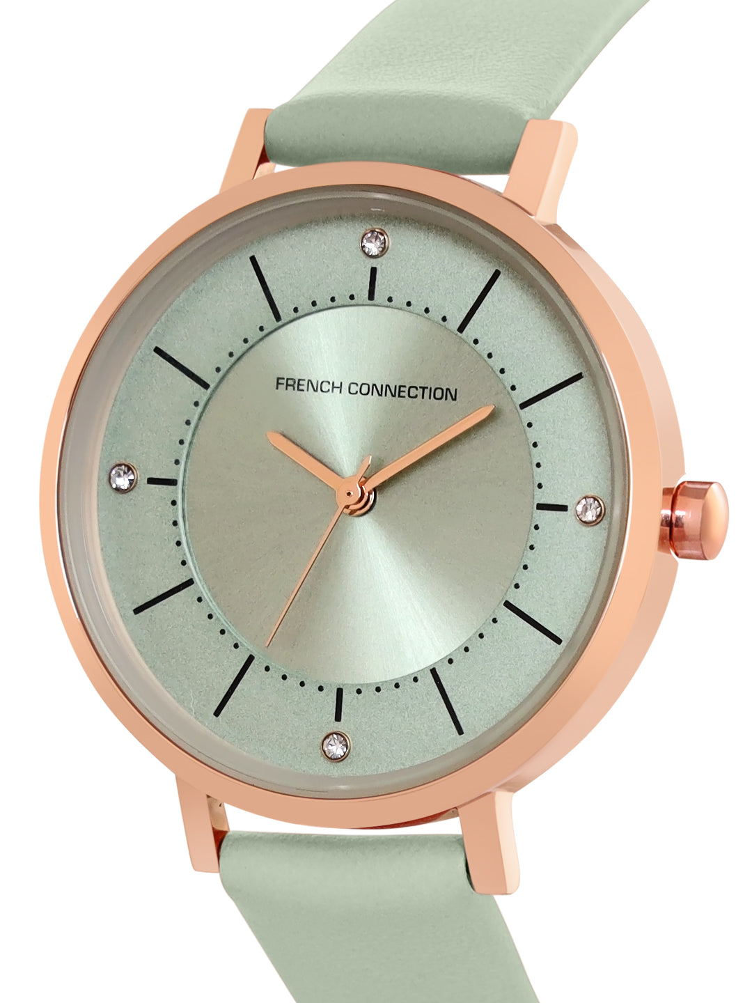 French Connection Analog Green Dial Women's Watch-FCN00010B
