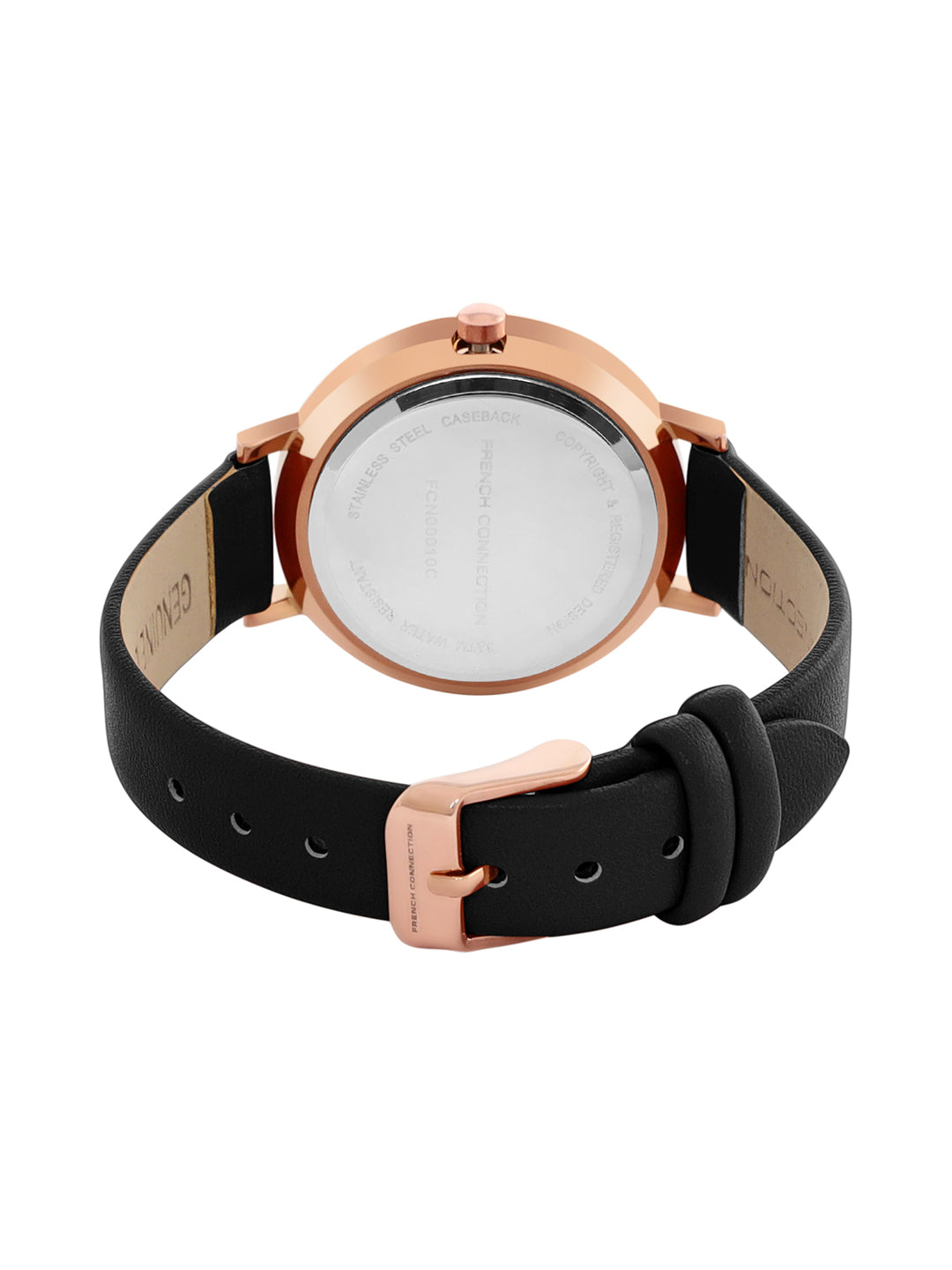 French Connection Analog Black Dial Women's Watch-FCN00010C