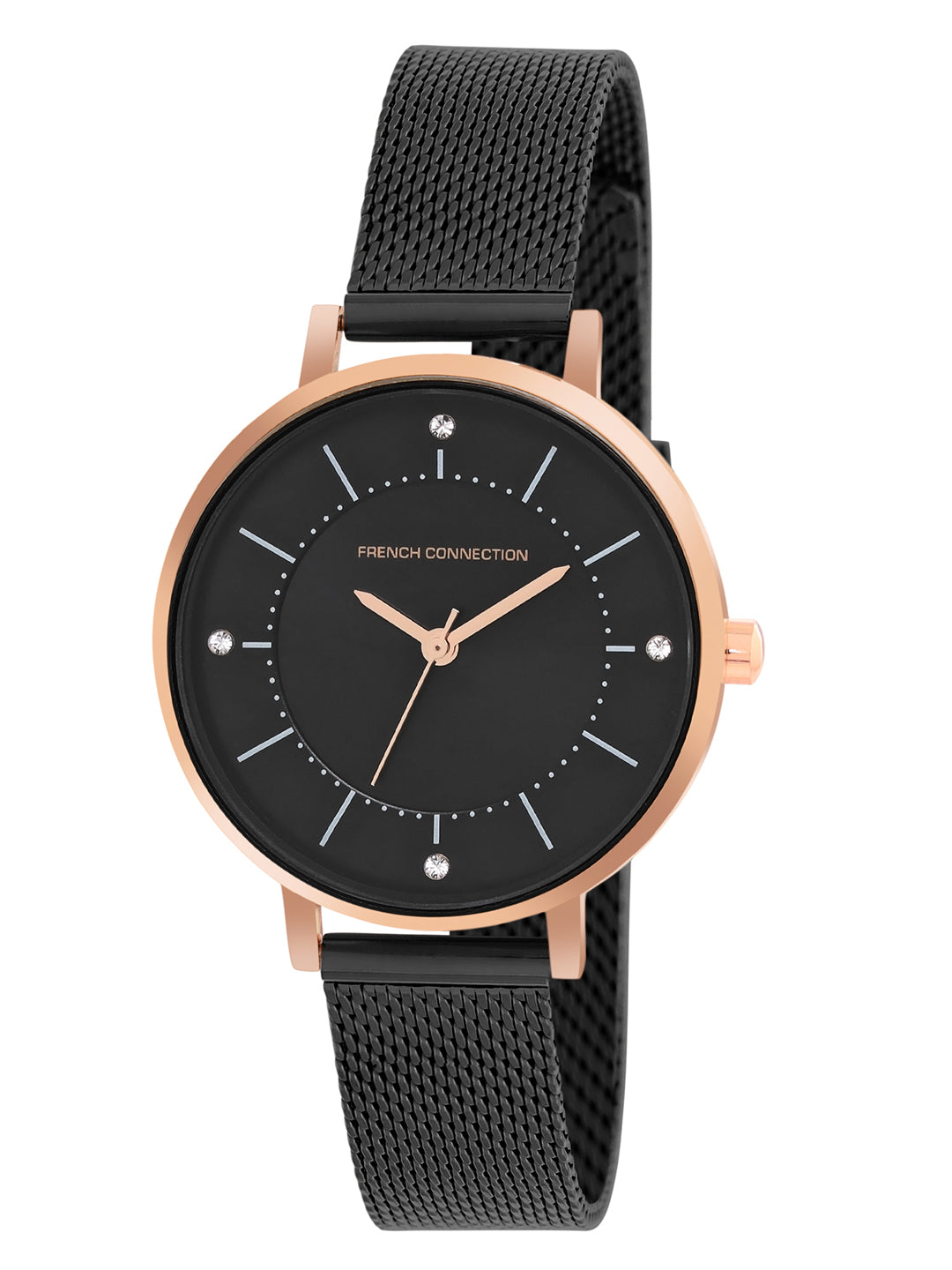 French Connection Analog Black Dial Women's Watch-FCN00010H