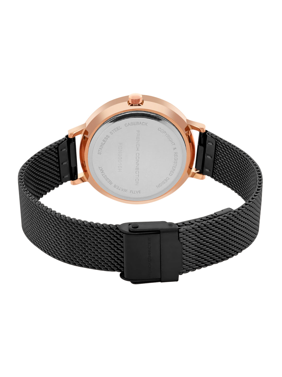 French Connection Analog Black Dial Women's Watch-FCN00010H