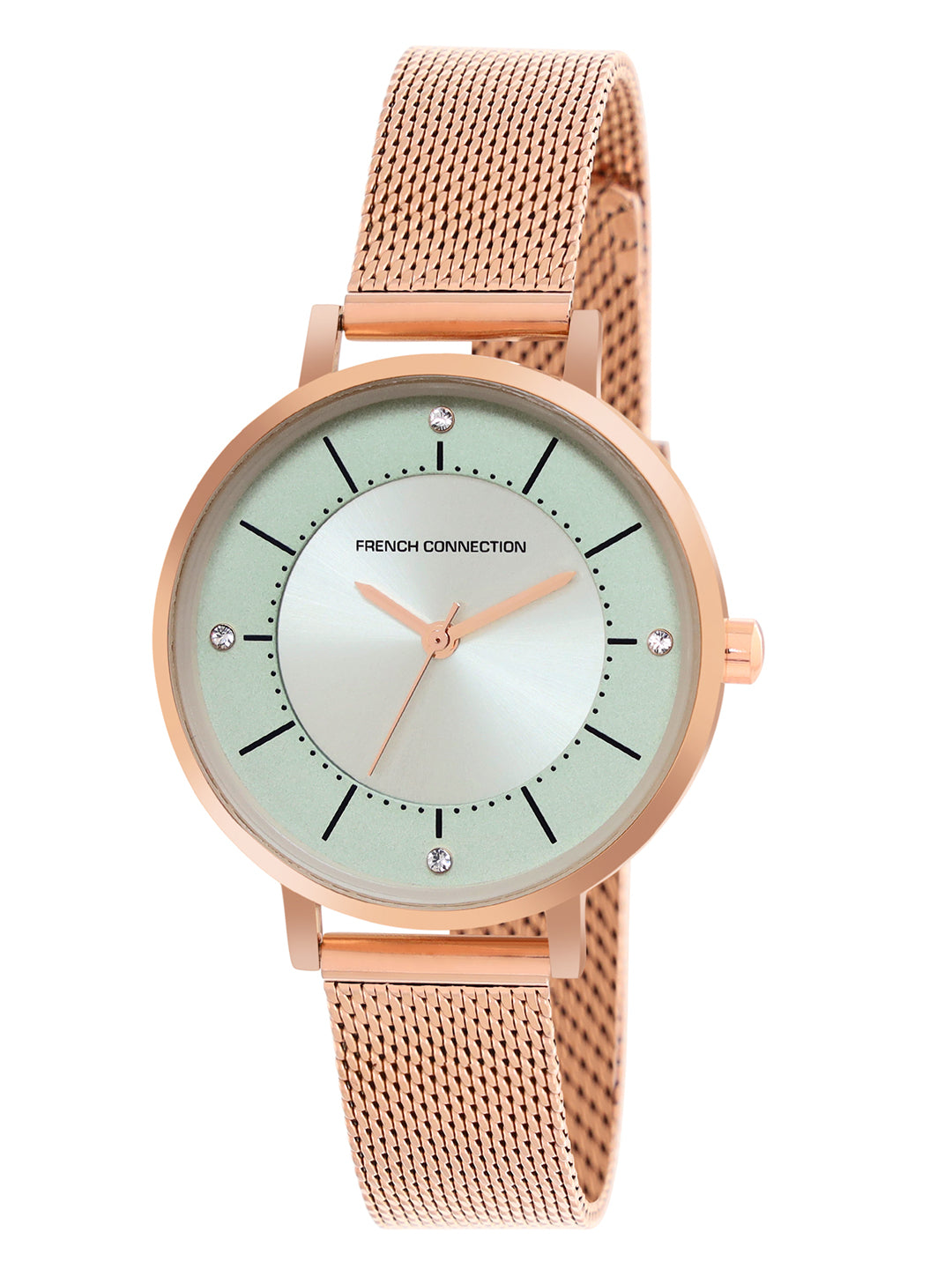 French Connection Analog Green Dial Women's Watch-FCN00010I