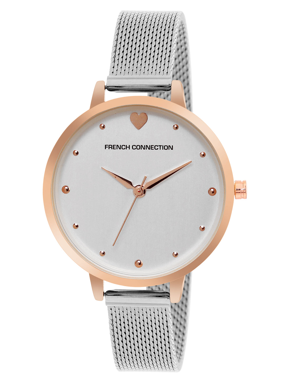French Connection Analog Silver Dial Women's Watch-FCN00018C