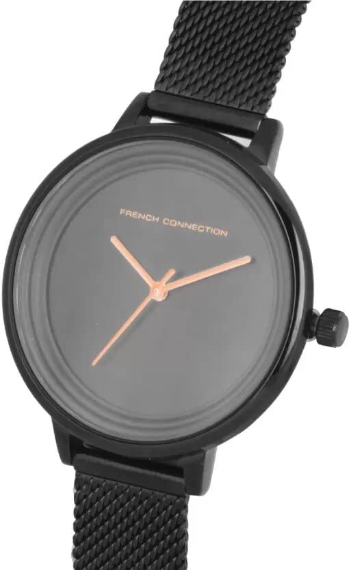 French Connection Spring Summer Analog Black Dial Women's Watch-FCN0001K