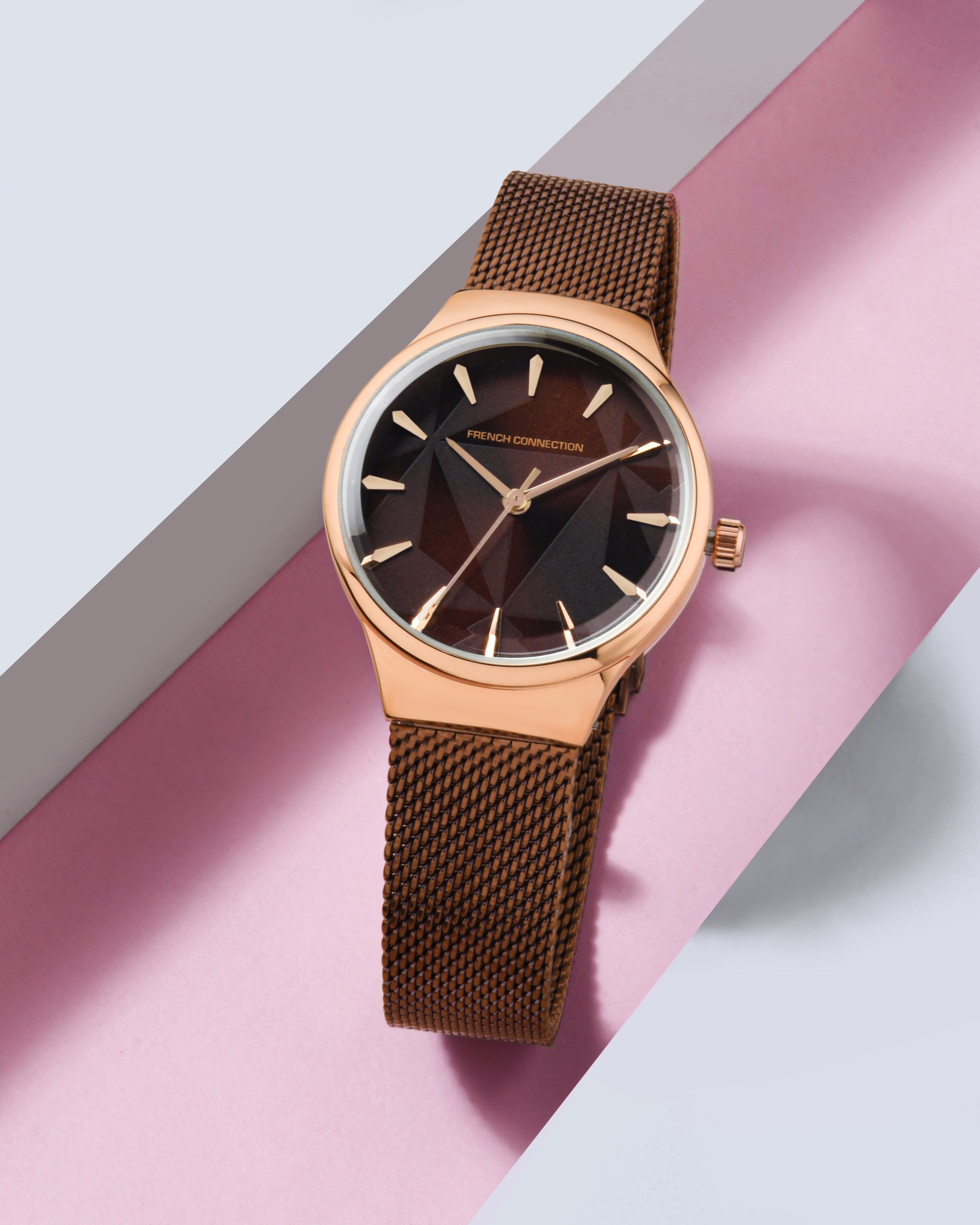 French Connection Analog Black Dial Women's Watch-FCN00021D