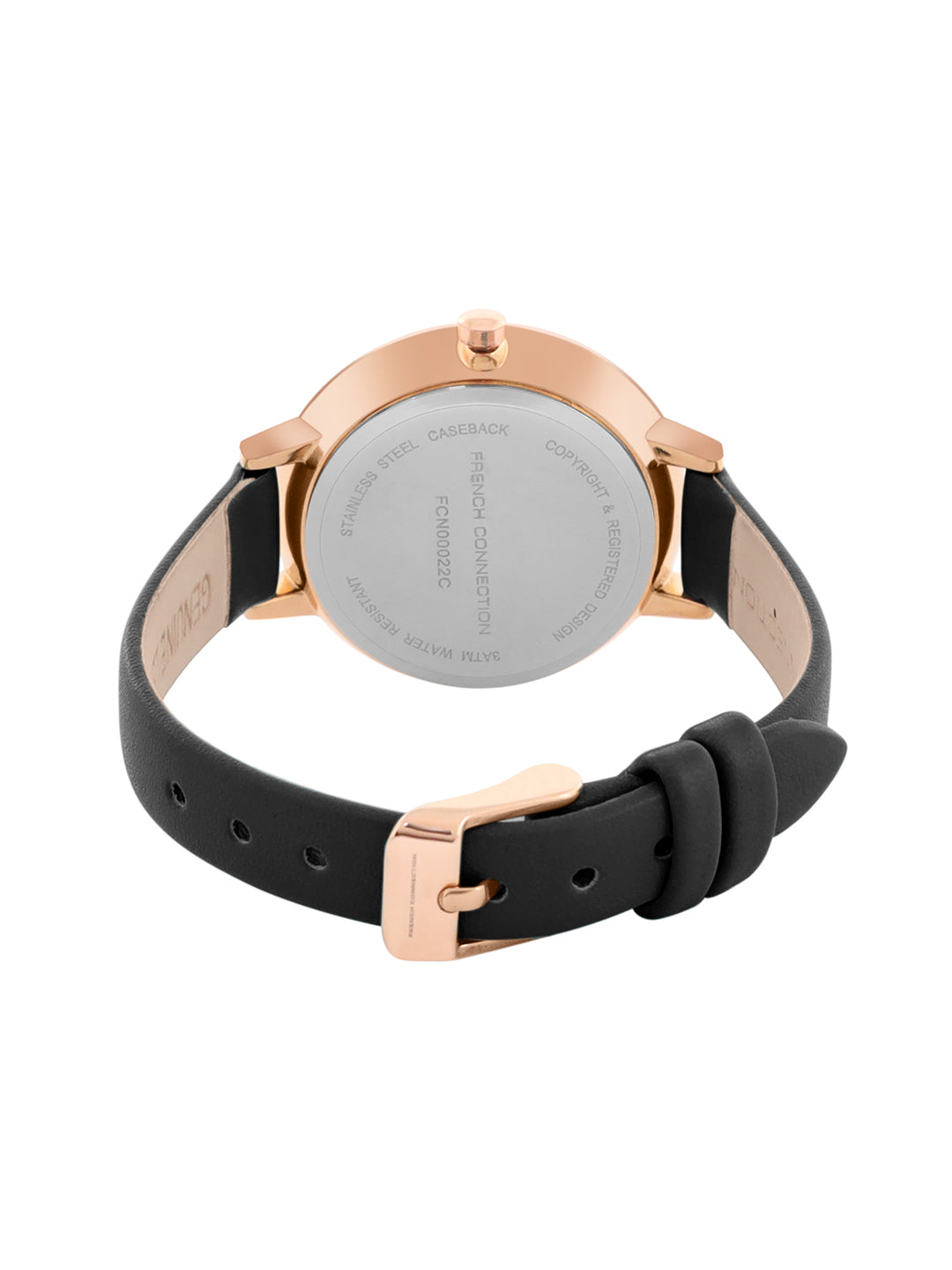 French Connection Analog Black Dial Women's Watch-FCN00022C