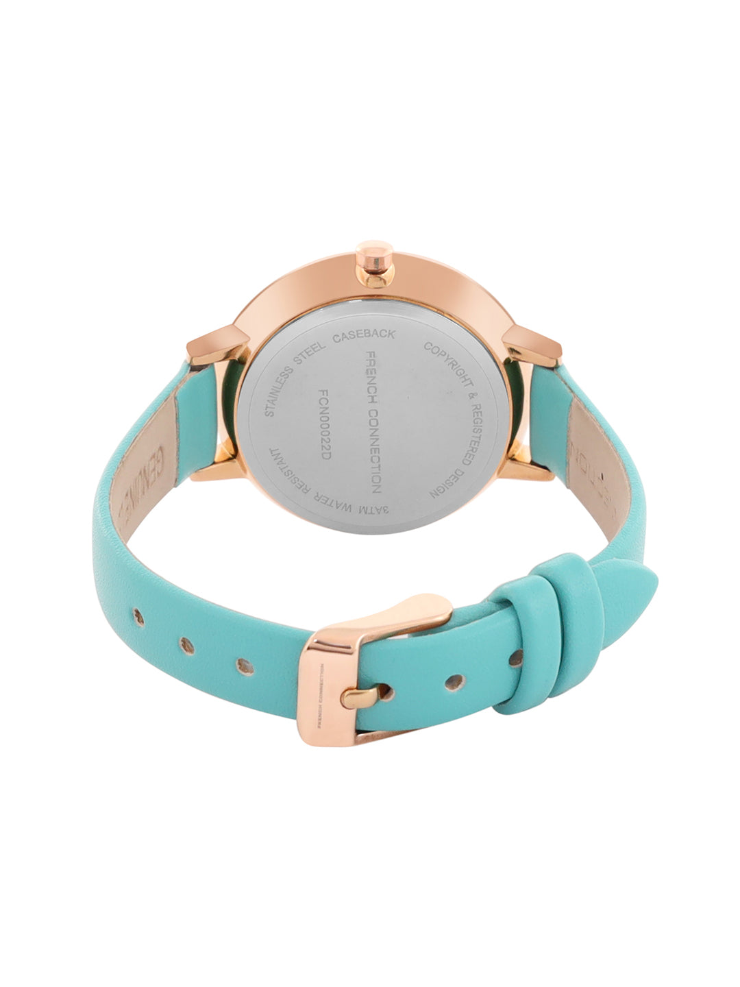 French Connection Analog Blue Dial Women's Watch-FCN00022D