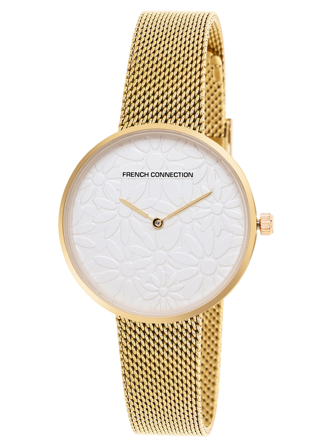French Connection Silver Dial Women's Analog Watch-FCN00024F