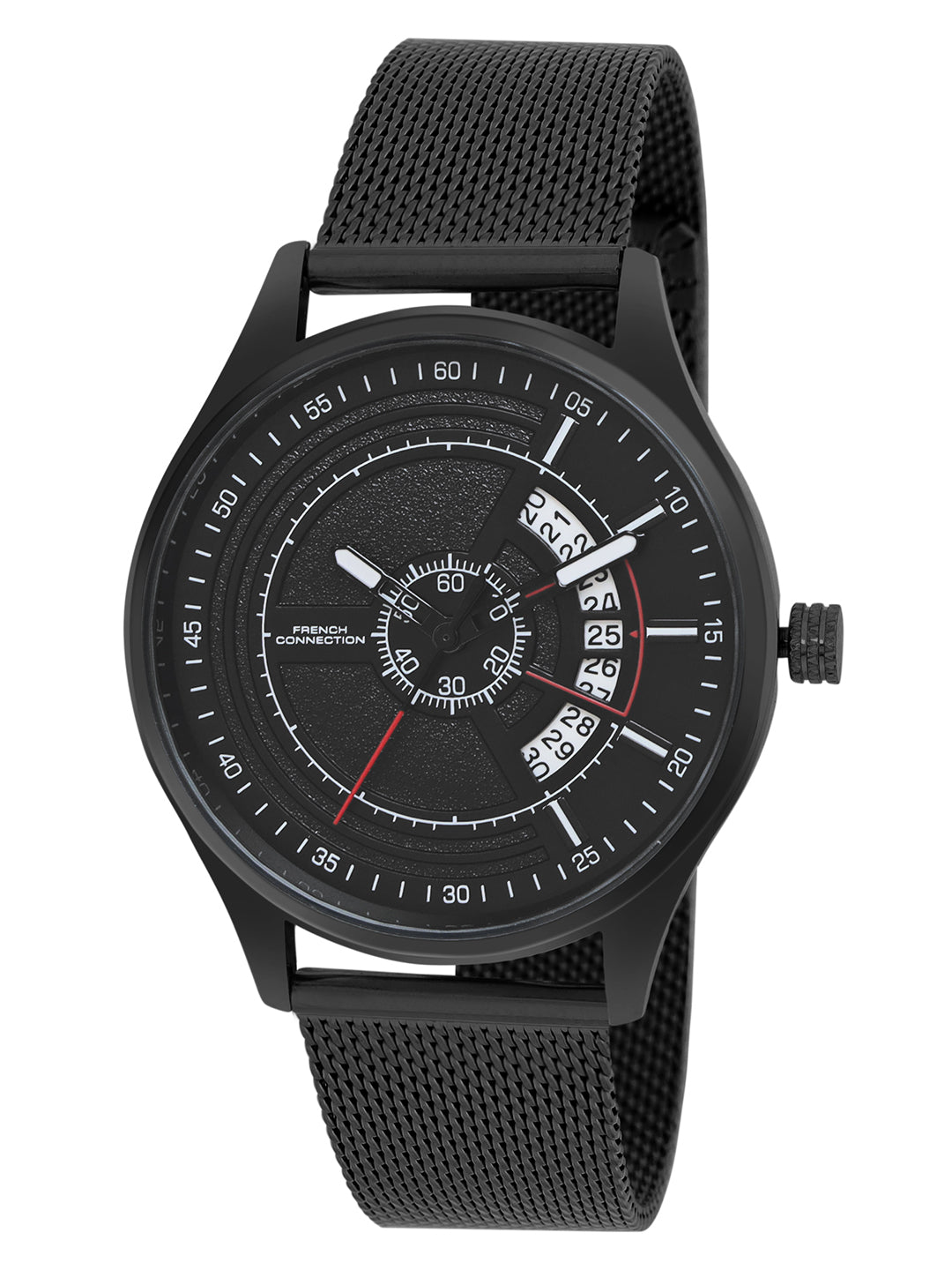 French Connection FCN00026A Atout Black Dial Men's Analog Watch