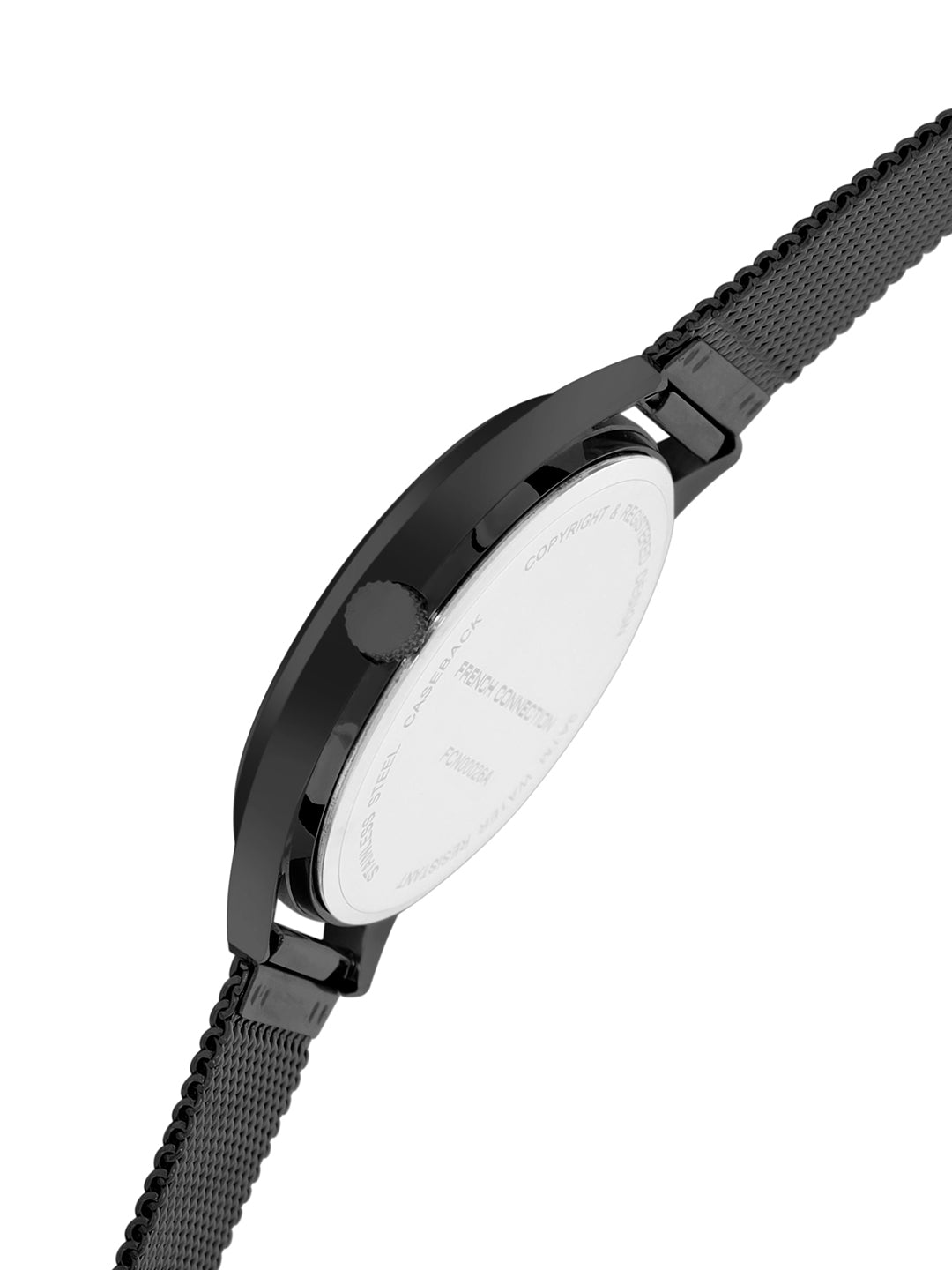 French Connection FCN00026A Atout Black Dial Men's Analog Watch