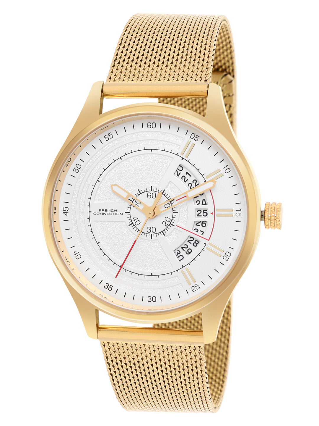 French Connection FCN00026E Atout White Dial Men's Analog Watch