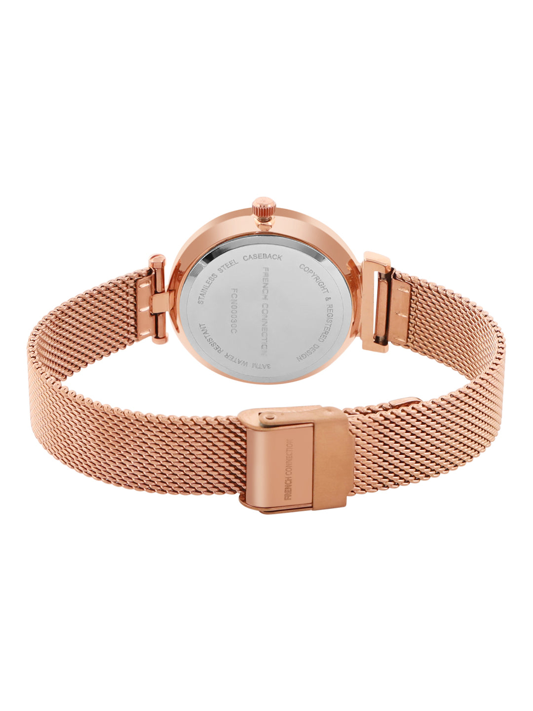 French Connection FCN00030C Cherie White Dial Women's Analog Watch
