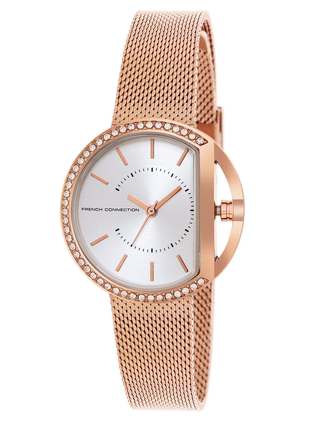 French Connection Analog Silver Dial Women's Watch-FCN00031B