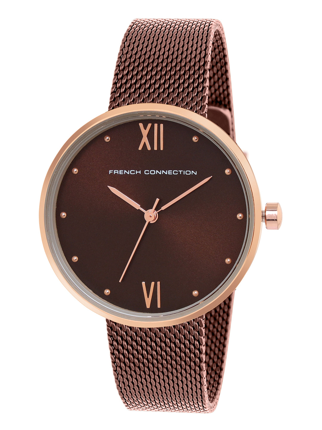 French Connection Analog Brown Dial Women's Watch-FCN00033C