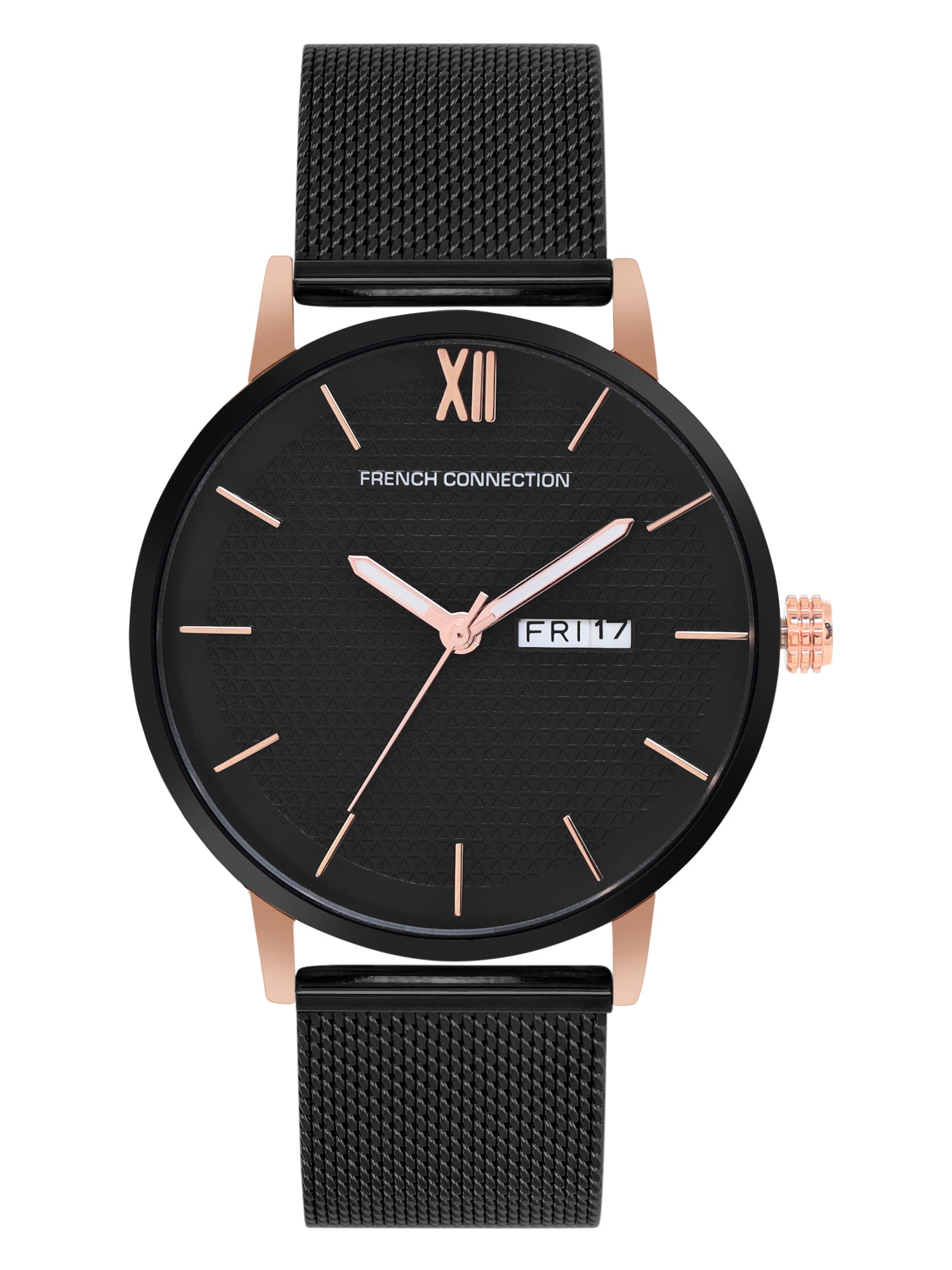 French Connection Analog Black Dial Men's Watch-FCN00034A