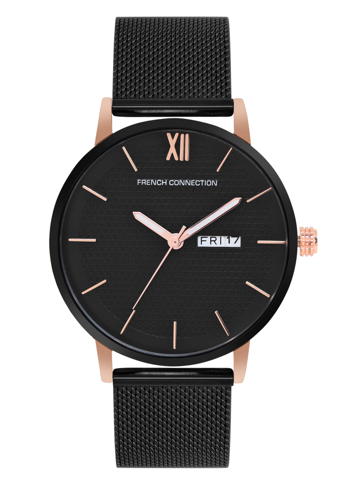 French Connection Analog Black Dial Men's Watch-FCN00034A